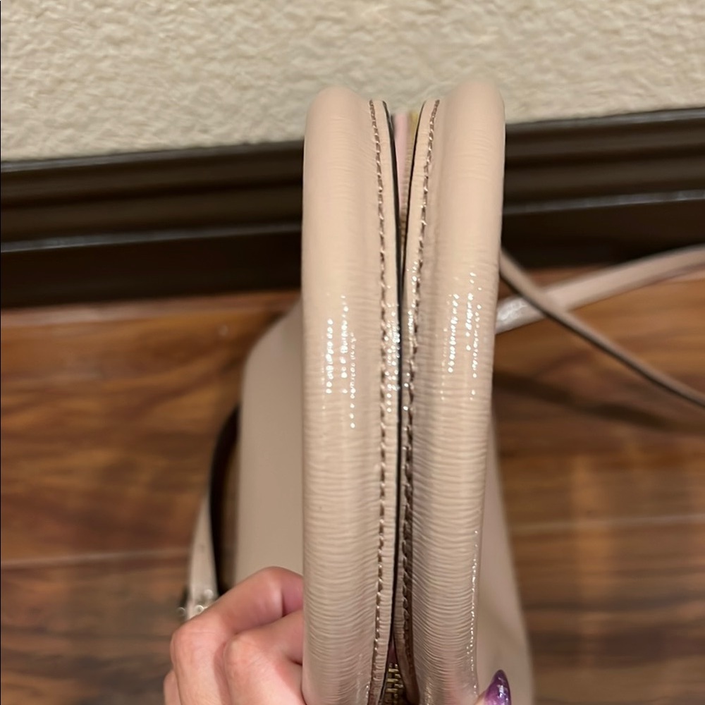 Kate Spade Textured Patent Leather Crossbody Bag - Picture 9 of 10